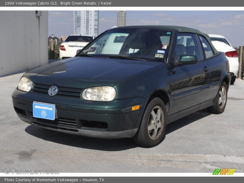 Bright Green Metallic / Keisel 1999 Volkswagen Cabrio GLS