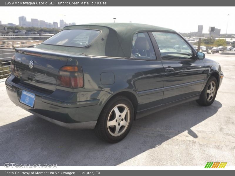 Bright Green Metallic / Keisel 1999 Volkswagen Cabrio GLS
