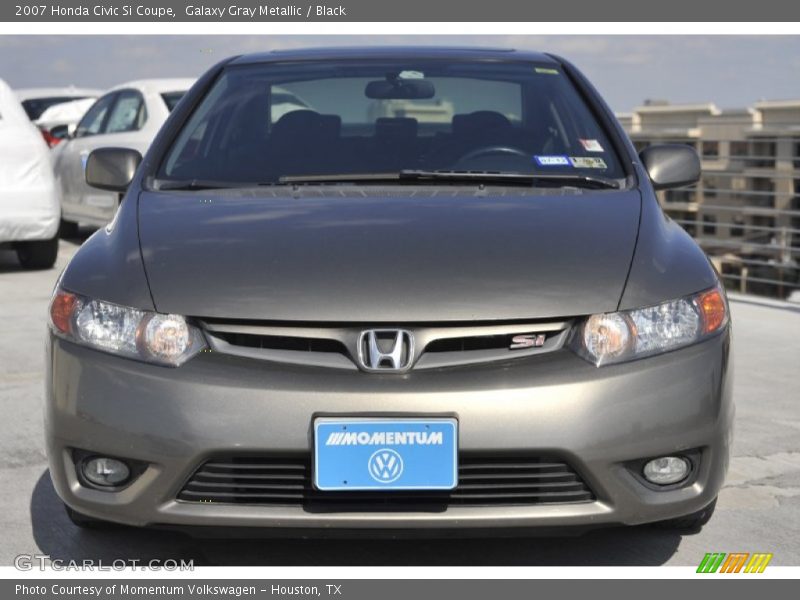 Galaxy Gray Metallic / Black 2007 Honda Civic Si Coupe