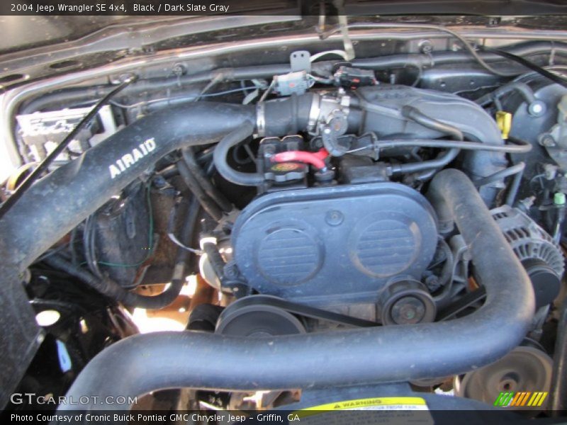 Black / Dark Slate Gray 2004 Jeep Wrangler SE 4x4