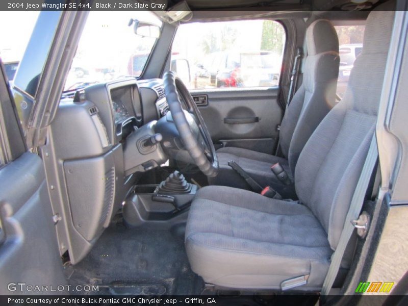 Black / Dark Slate Gray 2004 Jeep Wrangler SE 4x4