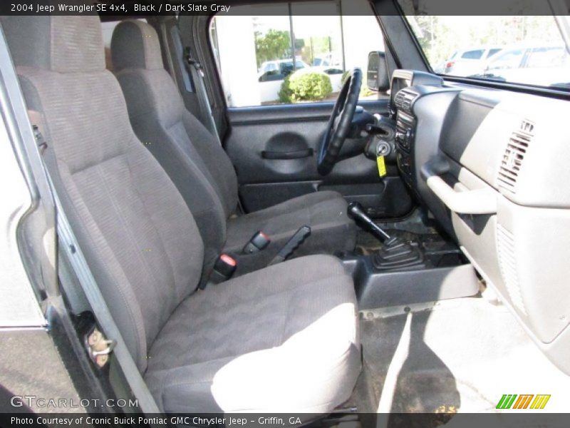 Black / Dark Slate Gray 2004 Jeep Wrangler SE 4x4