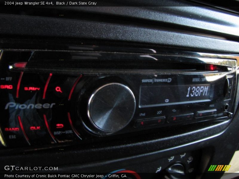Black / Dark Slate Gray 2004 Jeep Wrangler SE 4x4