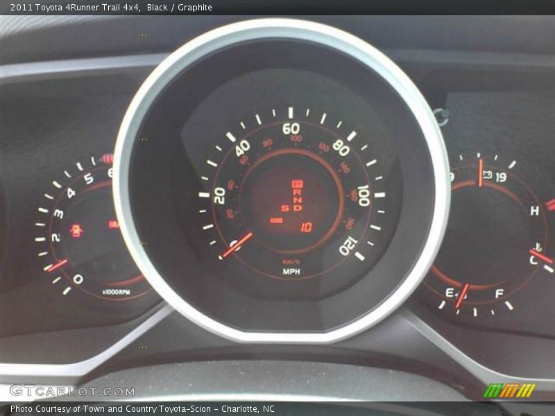 Black / Graphite 2011 Toyota 4Runner Trail 4x4