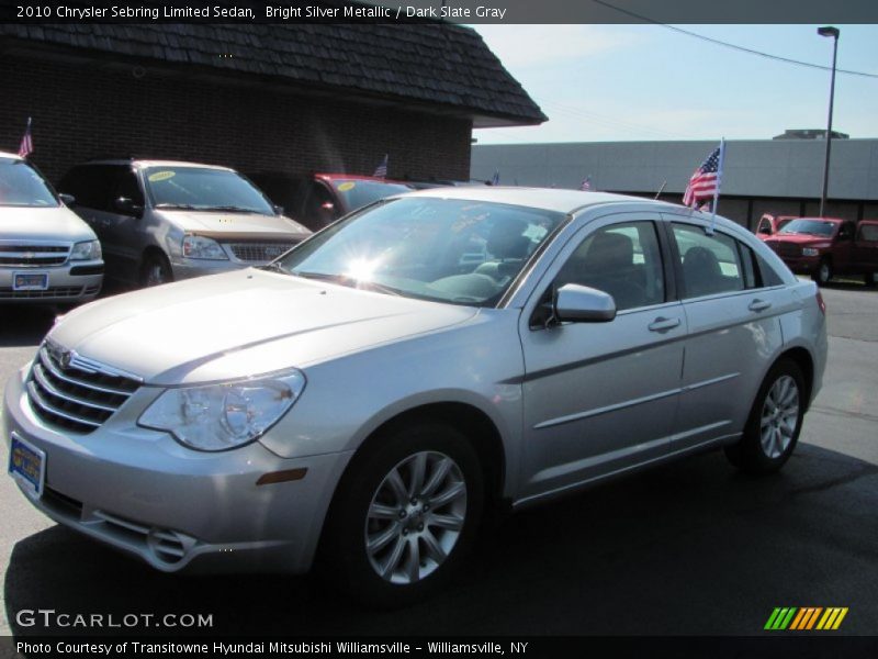 Bright Silver Metallic / Dark Slate Gray 2010 Chrysler Sebring Limited Sedan