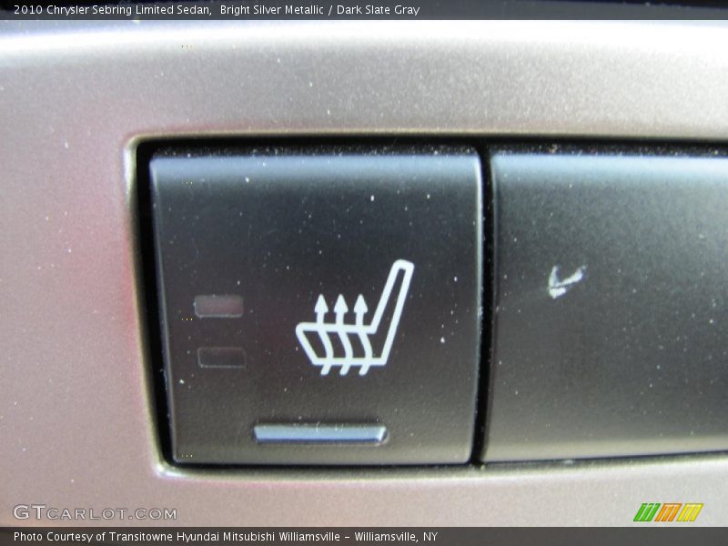 Bright Silver Metallic / Dark Slate Gray 2010 Chrysler Sebring Limited Sedan