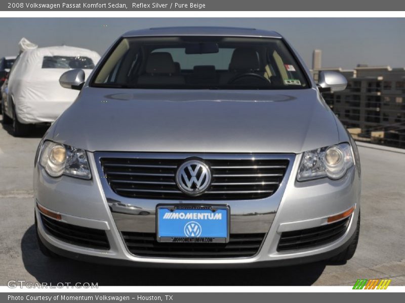 Reflex Silver / Pure Beige 2008 Volkswagen Passat Komfort Sedan