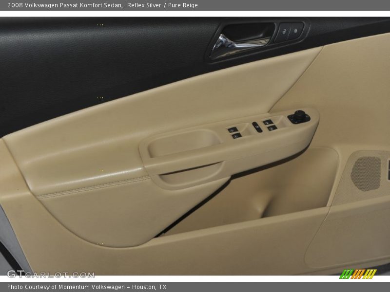 Reflex Silver / Pure Beige 2008 Volkswagen Passat Komfort Sedan
