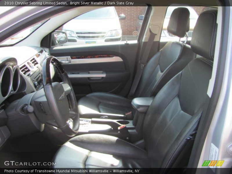 Bright Silver Metallic / Dark Slate Gray 2010 Chrysler Sebring Limited Sedan