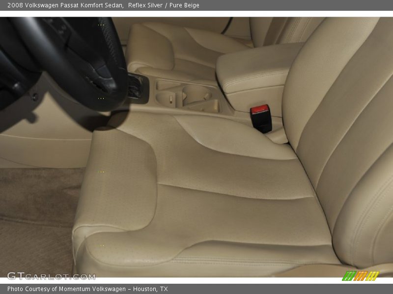 Reflex Silver / Pure Beige 2008 Volkswagen Passat Komfort Sedan