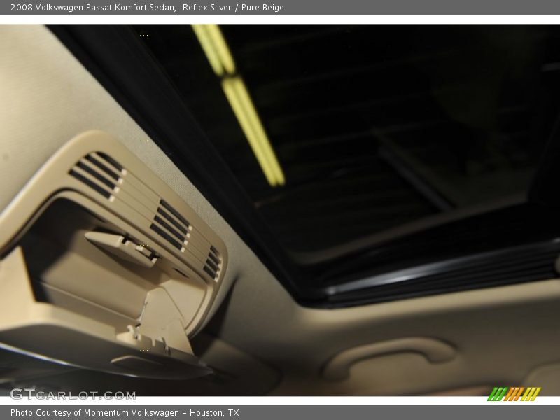Reflex Silver / Pure Beige 2008 Volkswagen Passat Komfort Sedan