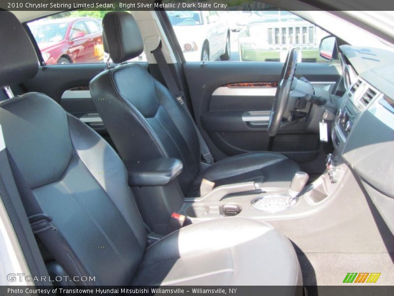 Bright Silver Metallic / Dark Slate Gray 2010 Chrysler Sebring Limited Sedan