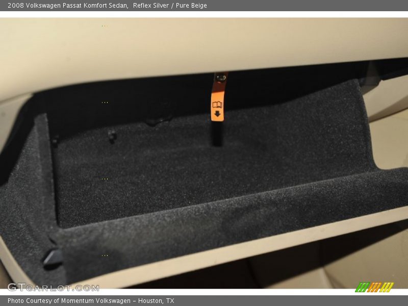 Reflex Silver / Pure Beige 2008 Volkswagen Passat Komfort Sedan