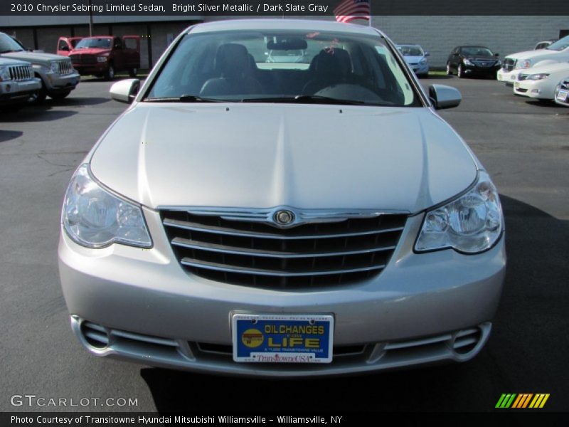Bright Silver Metallic / Dark Slate Gray 2010 Chrysler Sebring Limited Sedan