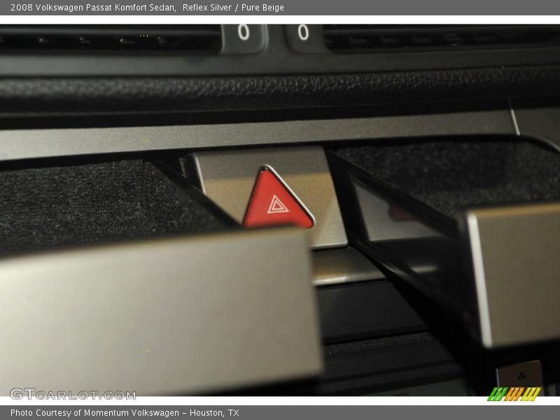 Reflex Silver / Pure Beige 2008 Volkswagen Passat Komfort Sedan