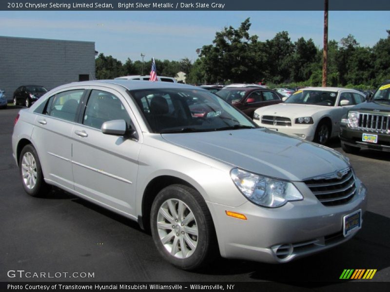 Bright Silver Metallic / Dark Slate Gray 2010 Chrysler Sebring Limited Sedan