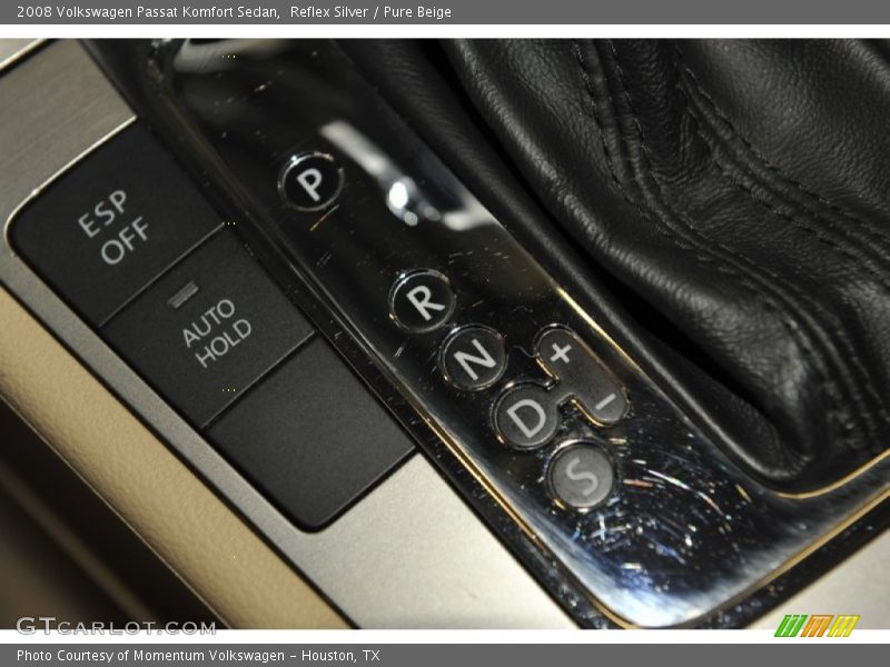 Reflex Silver / Pure Beige 2008 Volkswagen Passat Komfort Sedan
