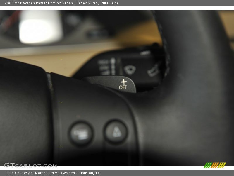 Reflex Silver / Pure Beige 2008 Volkswagen Passat Komfort Sedan