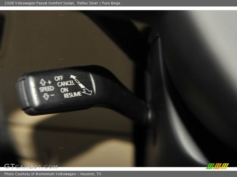 Reflex Silver / Pure Beige 2008 Volkswagen Passat Komfort Sedan