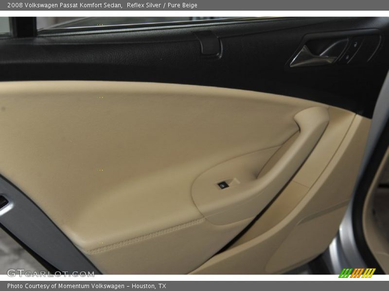 Reflex Silver / Pure Beige 2008 Volkswagen Passat Komfort Sedan