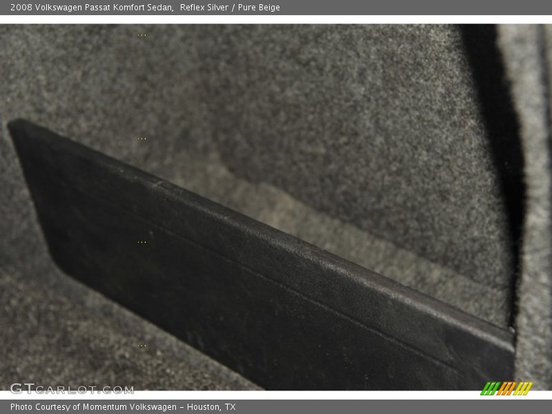 Reflex Silver / Pure Beige 2008 Volkswagen Passat Komfort Sedan