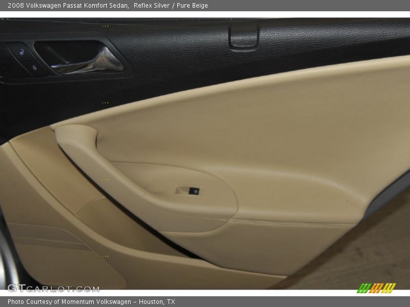 Reflex Silver / Pure Beige 2008 Volkswagen Passat Komfort Sedan
