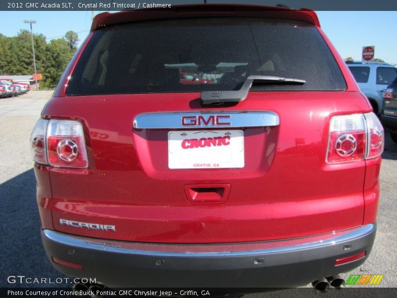 Crystal Red Tintcoat / Cashmere 2012 GMC Acadia SLT