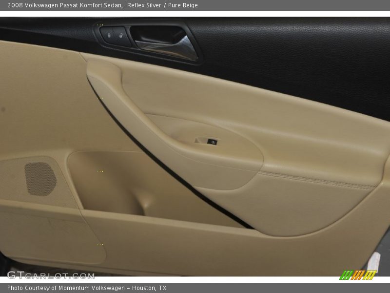 Reflex Silver / Pure Beige 2008 Volkswagen Passat Komfort Sedan
