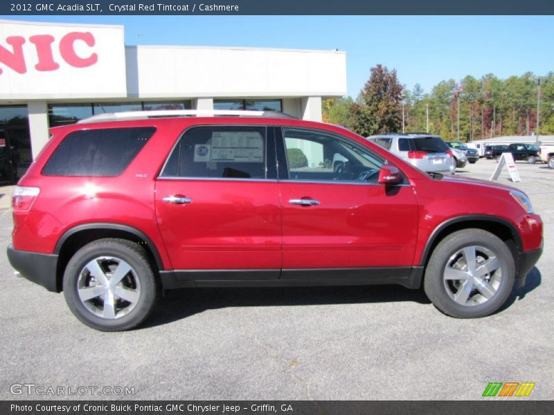 Crystal Red Tintcoat / Cashmere 2012 GMC Acadia SLT