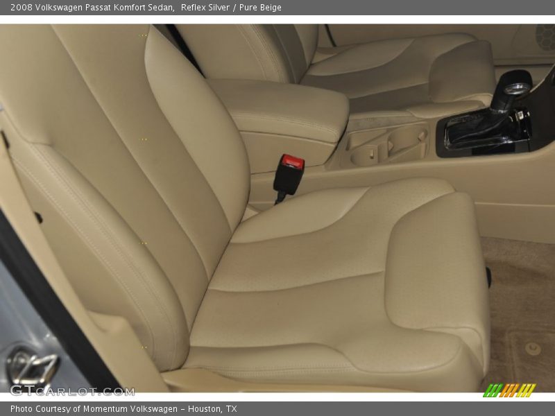 Reflex Silver / Pure Beige 2008 Volkswagen Passat Komfort Sedan