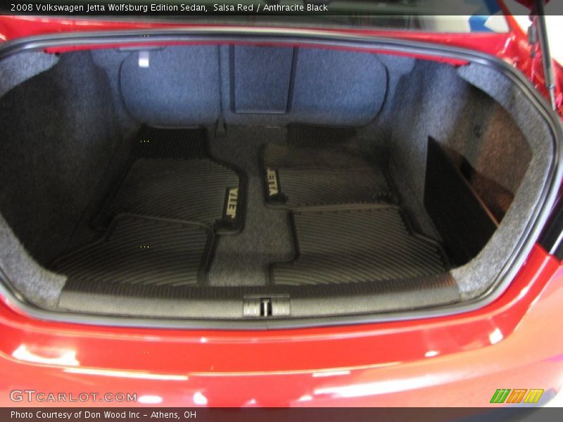 Salsa Red / Anthracite Black 2008 Volkswagen Jetta Wolfsburg Edition Sedan