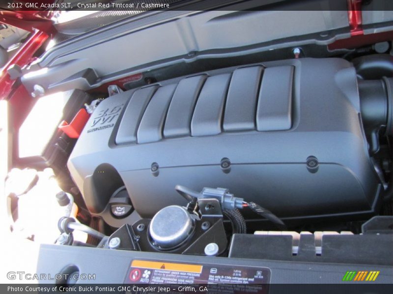 Crystal Red Tintcoat / Cashmere 2012 GMC Acadia SLT