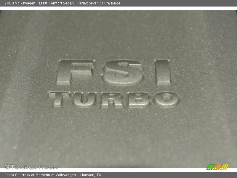 Reflex Silver / Pure Beige 2008 Volkswagen Passat Komfort Sedan