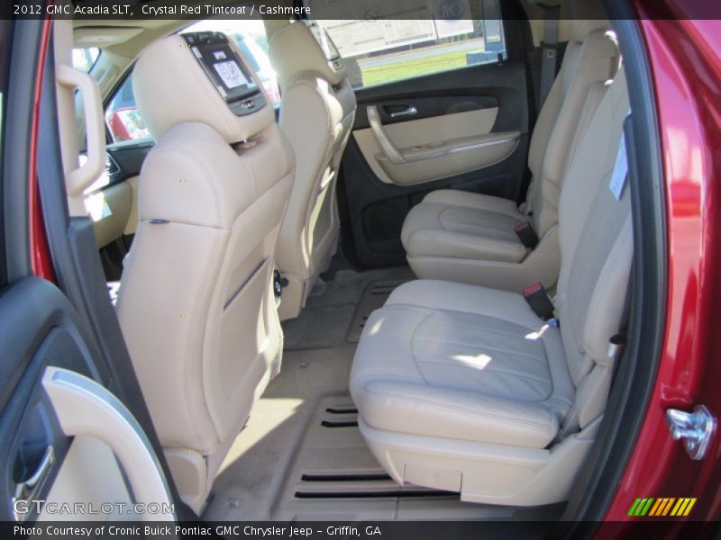 Crystal Red Tintcoat / Cashmere 2012 GMC Acadia SLT