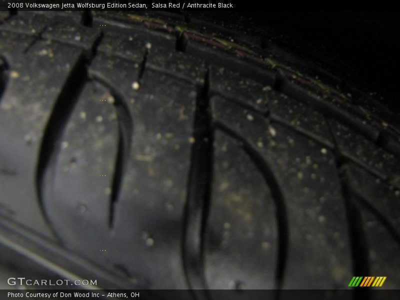 Salsa Red / Anthracite Black 2008 Volkswagen Jetta Wolfsburg Edition Sedan