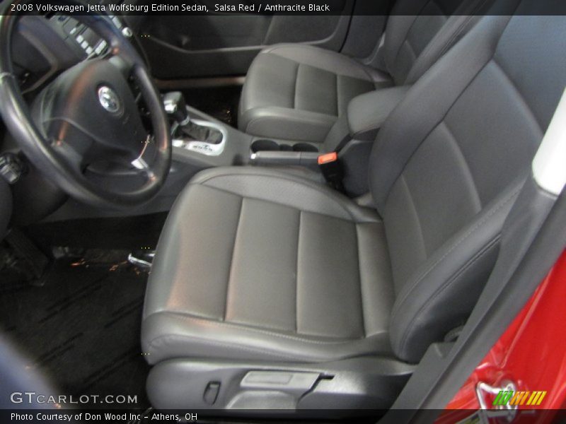 Salsa Red / Anthracite Black 2008 Volkswagen Jetta Wolfsburg Edition Sedan