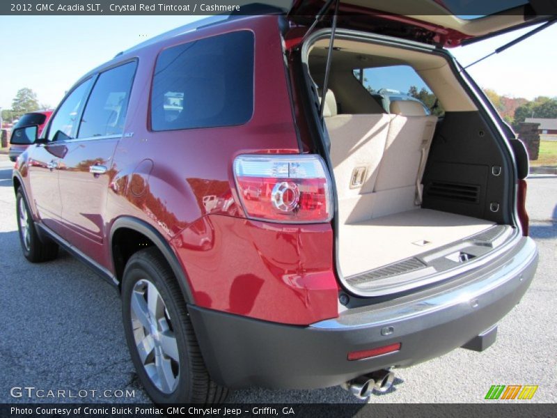 Crystal Red Tintcoat / Cashmere 2012 GMC Acadia SLT