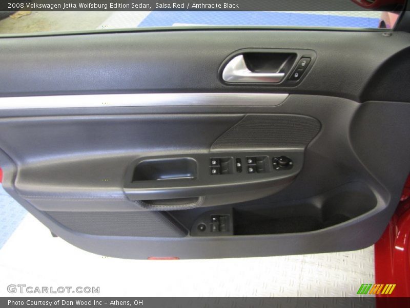 Salsa Red / Anthracite Black 2008 Volkswagen Jetta Wolfsburg Edition Sedan