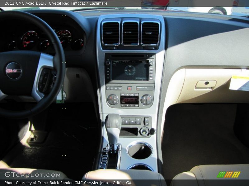 Crystal Red Tintcoat / Cashmere 2012 GMC Acadia SLT