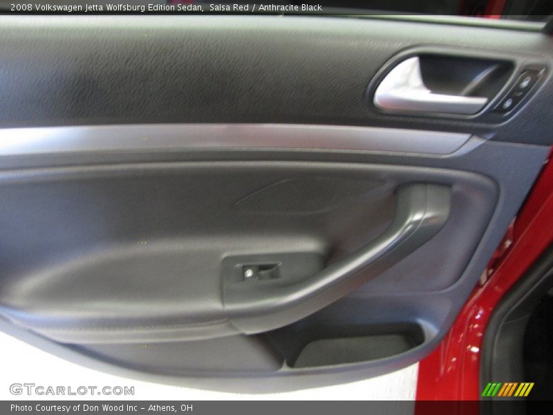 Salsa Red / Anthracite Black 2008 Volkswagen Jetta Wolfsburg Edition Sedan