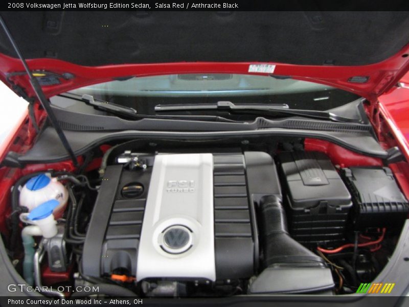 Salsa Red / Anthracite Black 2008 Volkswagen Jetta Wolfsburg Edition Sedan