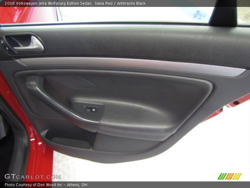 Salsa Red / Anthracite Black 2008 Volkswagen Jetta Wolfsburg Edition Sedan