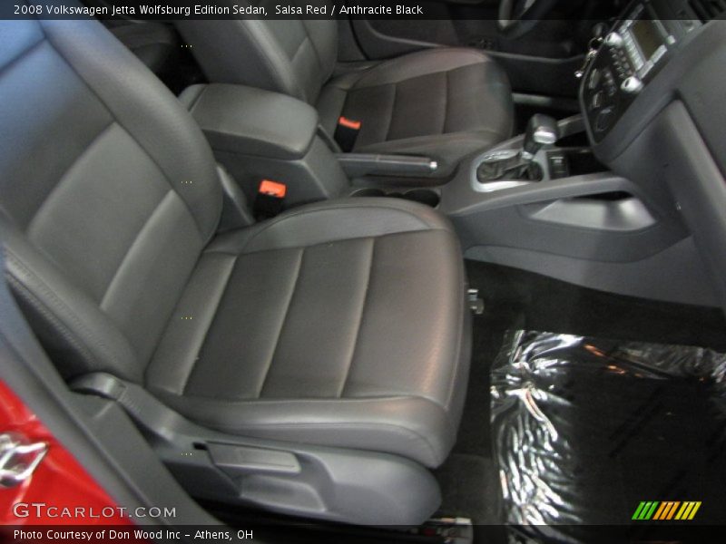 Salsa Red / Anthracite Black 2008 Volkswagen Jetta Wolfsburg Edition Sedan