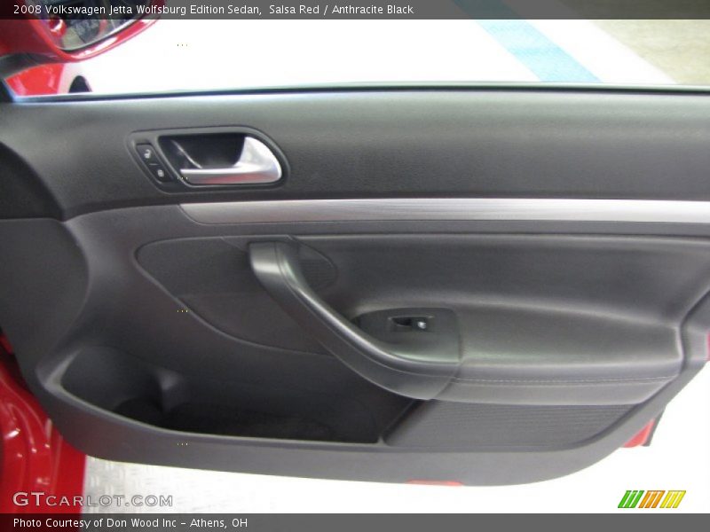 Salsa Red / Anthracite Black 2008 Volkswagen Jetta Wolfsburg Edition Sedan