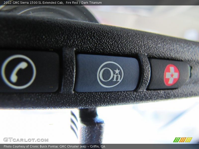 Fire Red / Dark Titanium 2012 GMC Sierra 1500 SL Extended Cab