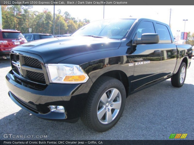 Front 3/4 View of 2012 Ram 1500 Express Crew Cab