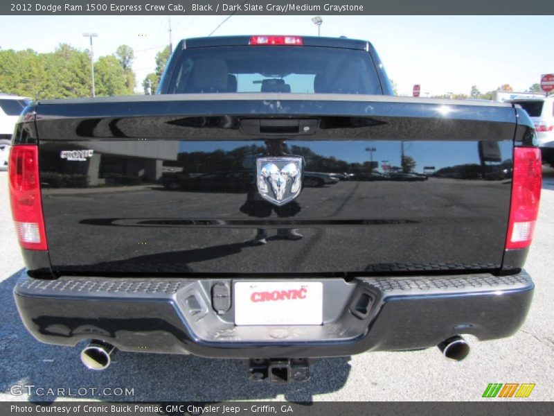 Black / Dark Slate Gray/Medium Graystone 2012 Dodge Ram 1500 Express Crew Cab
