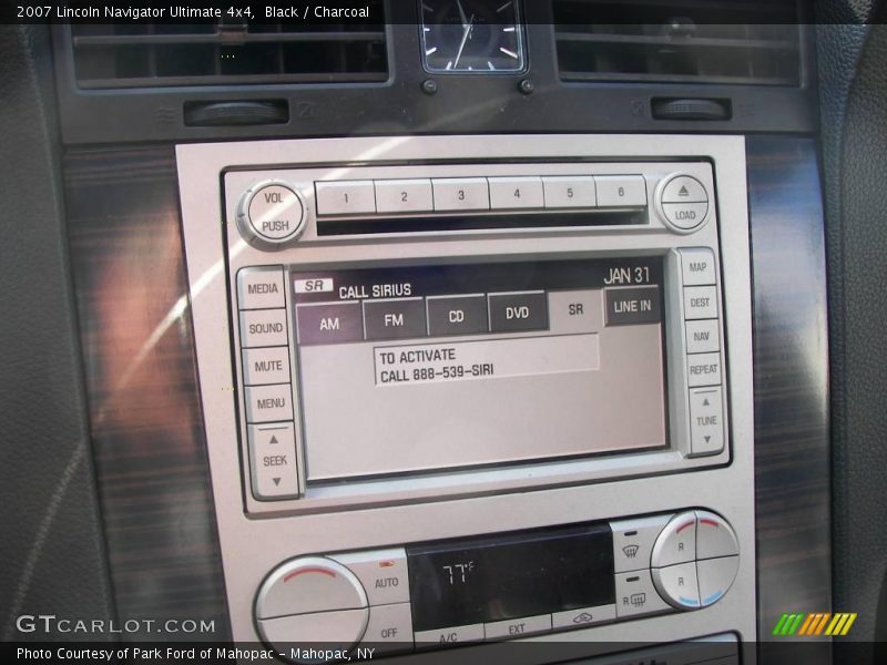Black / Charcoal 2007 Lincoln Navigator Ultimate 4x4
