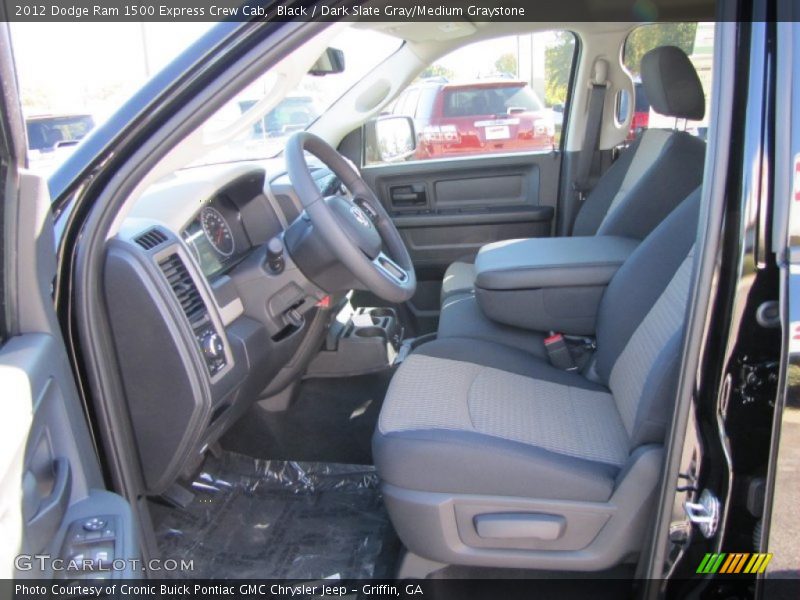  2012 Ram 1500 Express Crew Cab Dark Slate Gray/Medium Graystone Interior
