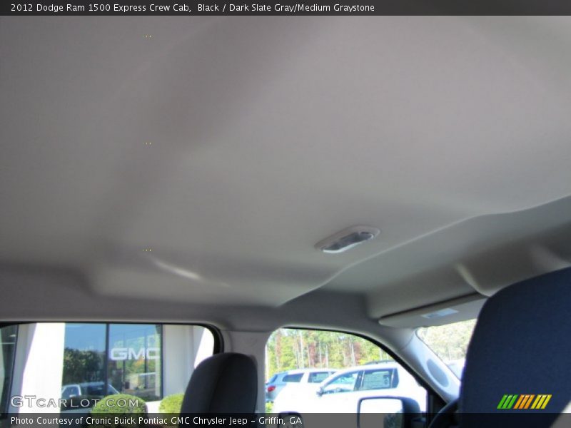 Black / Dark Slate Gray/Medium Graystone 2012 Dodge Ram 1500 Express Crew Cab